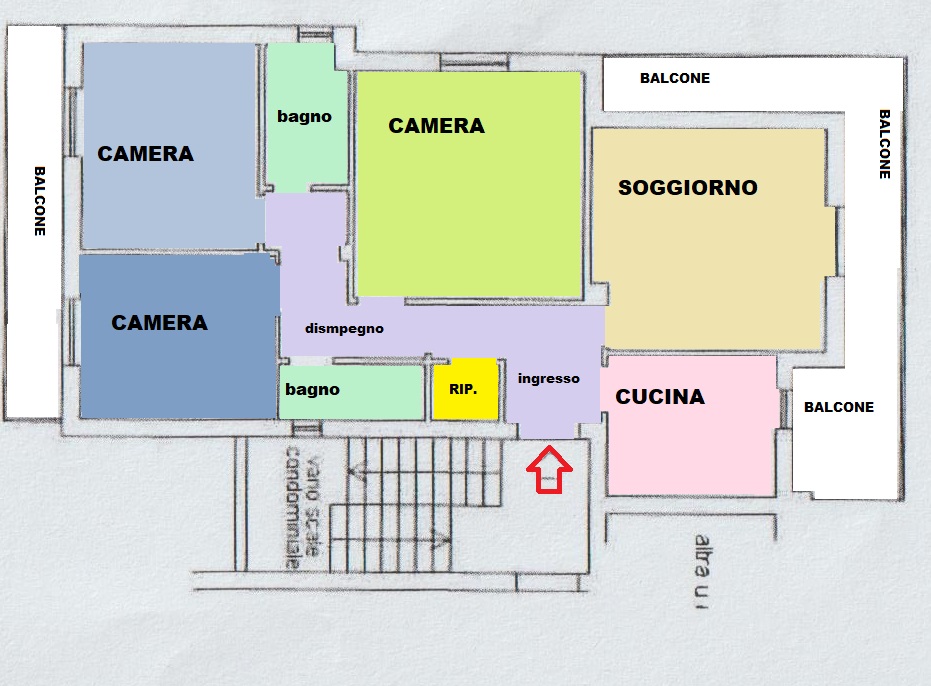 vendesi Volte Basse – Sovicille (SI) quadrilocale con giardino e garage