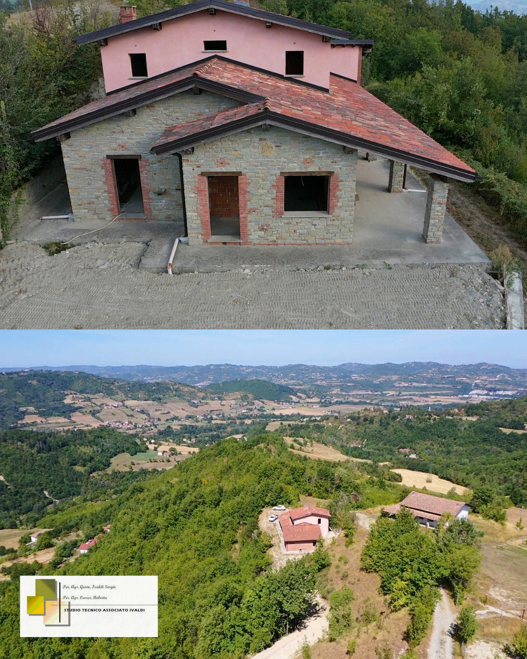 Villa panoramica nel Monferrato