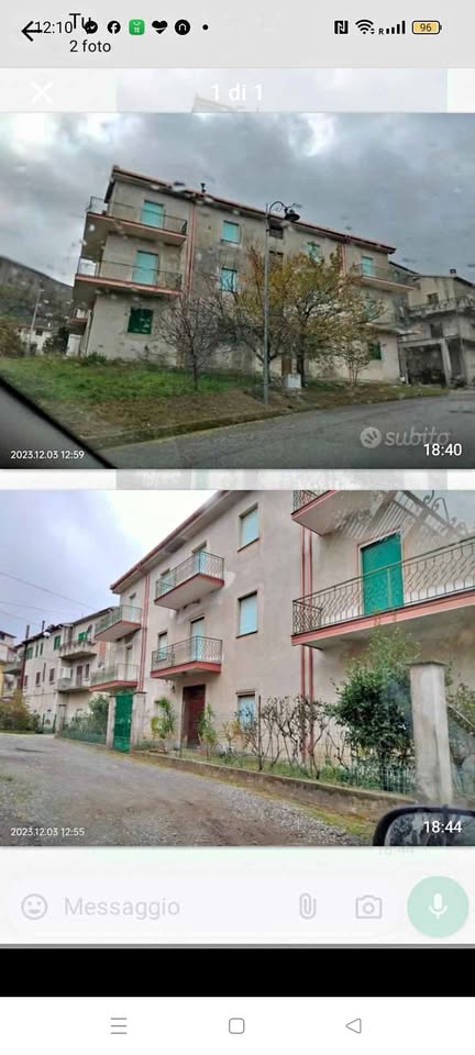 Santa Caterina Albanese: Ampia Villa Indipendente 600mq con 1000mq Giardino, Centrale e Panoramica. €250.000! Consegna Immediata.