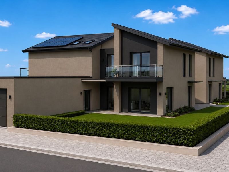 Nuove costruzioni ad Alberi La Pomaria Laterale 01