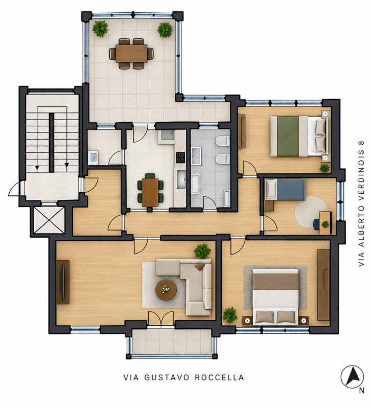 Appartamento in vendita di 156 mq a Palermo Image 9